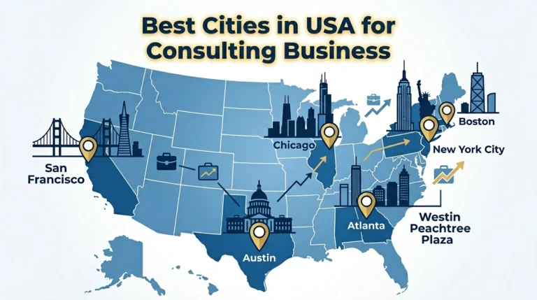 Best Cities in USA for Consulting Business