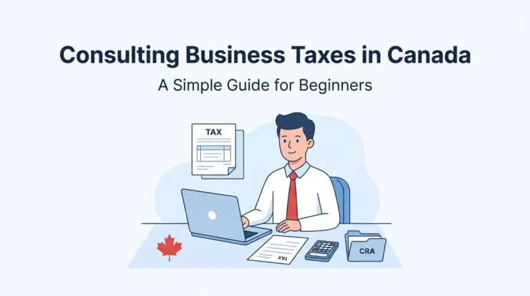 Consulting Business Taxes in Canada