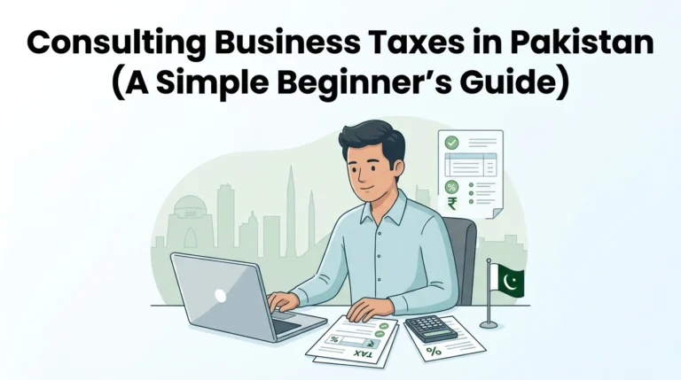 Consulting Business Taxes in Pakistan