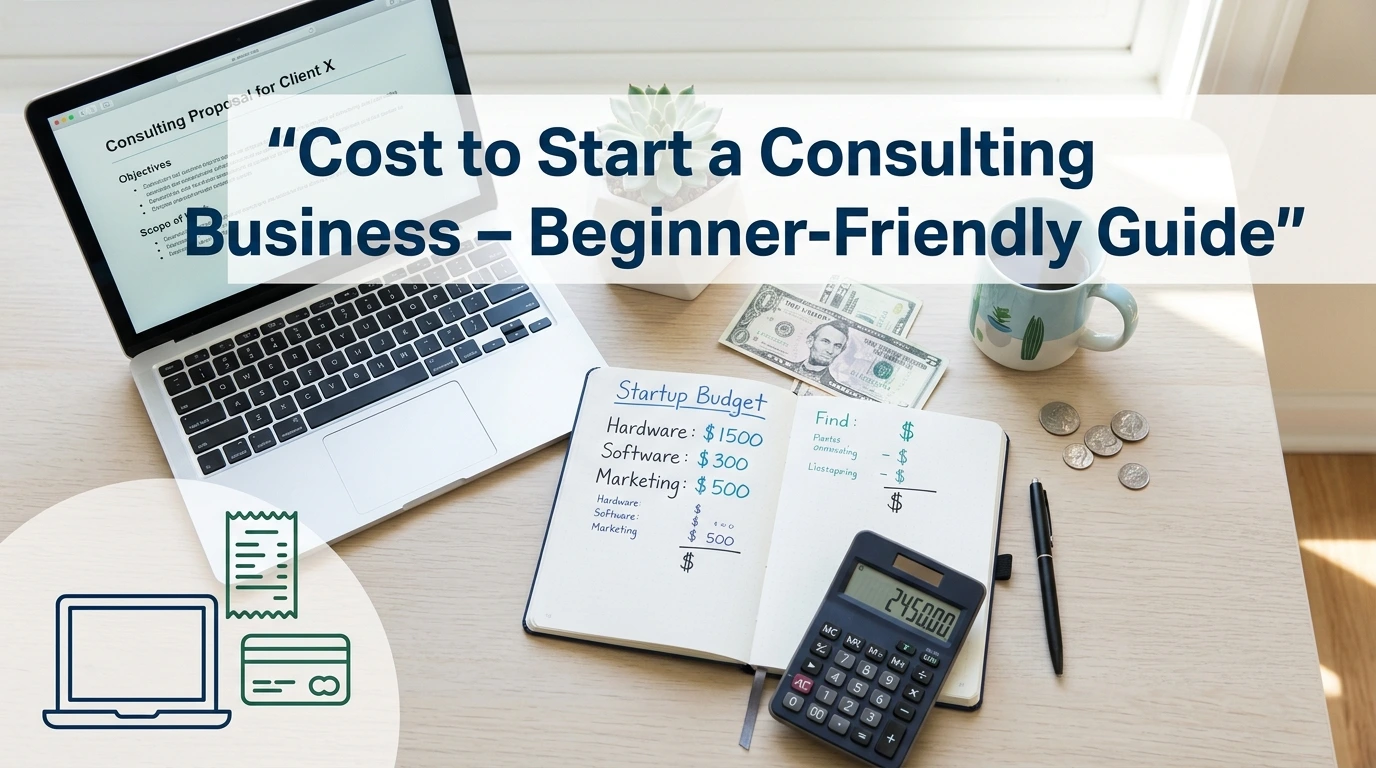Cost to Start a Consulting Business