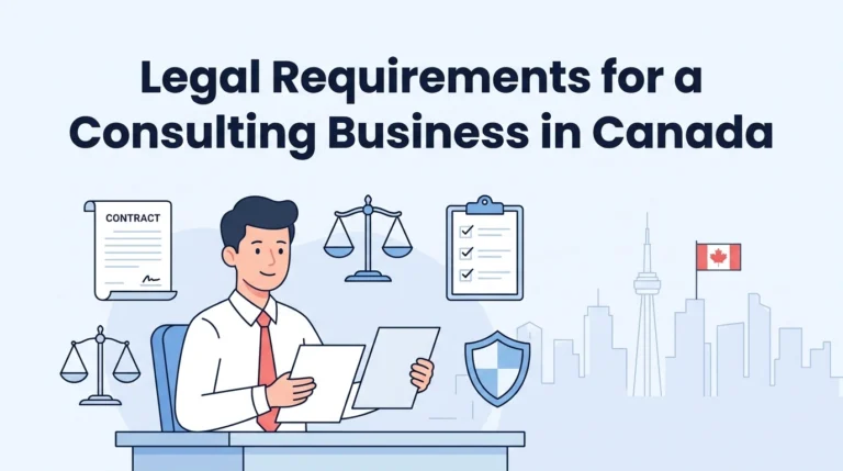 Legal Requirements for a Consulting Business in Canada
